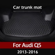 Car trunk mat for Audi Q5 2013 2014 2015 2016 cargo liner carpet interior accessories cover