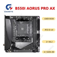 【Used】Gigabyte B550I AORUS PRO AX AM4 desktop motherboard supports R5 5600G R7 5800Xcpu