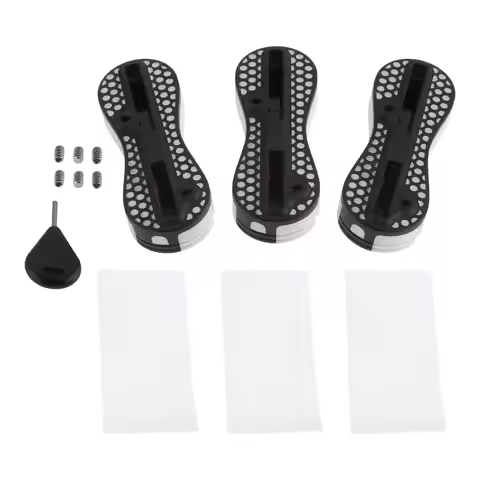 Rudder Slot Fin Boxes Surfboard Fin 0 Degree For Center Fin Box + 5 Degree For Side Fin Box Easy To 