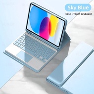 For IPad 10th Generation 10.9 Inch Case with Bluetooth Keyboard, Detachable Keyboard Cover for IPad 10th Gen 2022