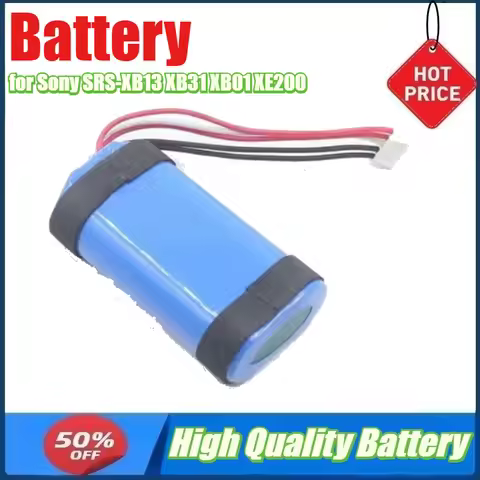Battery for Sony SRS-XB13 SRS-XB31 SRS-XB01 SRS-XE200 Bluetooth Speaker Battery