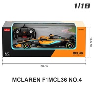 1/12 F1 Mclaren MCL36 #4 Lando Norris Formula 1 Racing RC Car Toys Model Remote Control Vehicle 1/18