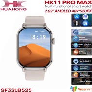 Original HK11 Pro MAX SmartWatch AMOLED Bluetooth Call AI Robot Share Network ChatGPT NFC Compass GP