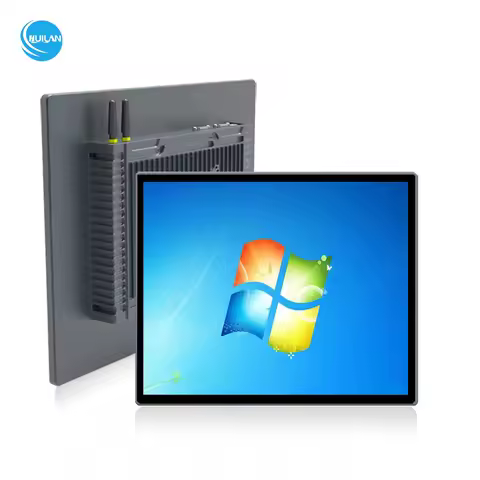 17 Inch 1920*1080 DC24V IP65 Waterproof All-in-One Industrial Computer I5 6200U CPU 4G 128G Capaciti