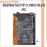 Battery for REDMI NOTE 11 PRO PLUS 5G MODEL CODE :BP49 High Quality Battery Bateri Replacement