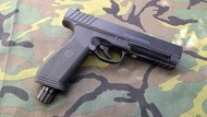 最搶手評價G17槍型PDW50鎮暴槍現代槍款.50(12.7mm)漆彈槍軍警衛保全維護治安送橡膠彈快拍CO2小鋼瓶VES