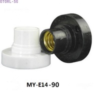 E14 Light Bulb Holder with Metal Base Easy Installation and Reliable Performance