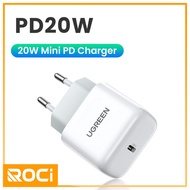 Adapter Ugreen 20 watt PD Fast Chargingiphone - ugreen adapter - ugreen Charger - ugreen head - ugre