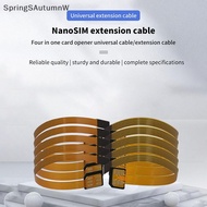 [SprW] Nano 4FF Sim card Converter FPC Extension Cable to Nano 4FF Micro 3FF Standard 2FF Sim Usim C