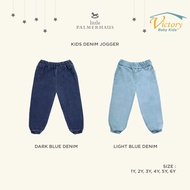 Little Palmerhaus - Kids Denim Jogger Pants (Children's Jogger Pants)