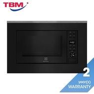 Electrolux EMSB20XG Built In Grill Microwave Oven 20.0L Black