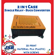 2in1 CASING-- BUCK CONVERTER (SINGLE RELAY or DOUBLE RELAY)