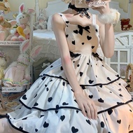 Extra Large Polka Dot Net Gauze Lolita Cake Dress
