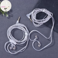 XOITR 3.5MM 2PIN In Ear Wired Earphones KZ Silver Plated KZ Earphones Cables Upgrade Cable With Micr