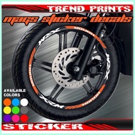 ▦ ❁ HONDA XRM MAGS STICKER DECALS