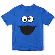 Sesame Street Cookie Monster Kids / Couple / Family T-shirt เสื้อยืดเด็กพิมพ์ลาย