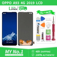 OPPO A93 4G CPH2121 / RENO 4 LCD Display Touch Screen Assembly Replacement With Frame