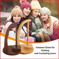 PS3 Wooden Yarn Holder Essential Knitting Accessory for Organizing Skeins Efficient Crocheting Tool 