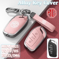 MG car key case for MG 4/MG 5/HS/VS/ES/ZS/EV/IM6 alloy key cover MG IM6 key cover MG HS remote key c