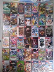 全新Switch 遊戲 (瑪莉歐, 薩爾達, Lego, 龍珠, 星之卡比)