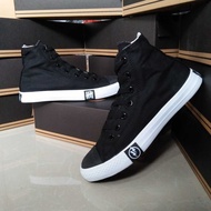 Sepatu Converse131 Allstar Petir Hitam/putih Tinggi Spatu Sneakers Murah Pria/wanita