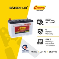[Installation Provided] Bateri Kereta N70Z N70ZL Century Hybrid WET | Car Battery NX120-7 BateriHub