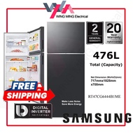【FREE SHIPPING】Samsung 476L Bespoke 2 Door Inverter Refrigerator Fridge Peti Sejuk 冰箱 RT47CG6444B1ME