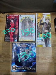 (賣／換）一番賞  龍珠比達B賞， 明日香尾賞，HunterxHunter F賞，花嫁B賞