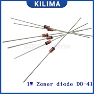 20Pcs Zener Diode 1N4728-1N4748 3.3V-22V DO-41 1W 1N4729 1N4730 1N4731 1N4732 1N4733 1N4734 1N4735 1