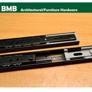 German BMB Cushioning Damping Drawer Slide Rail Cabinet Wardrobe Rail Three-Section Silent Drawer Ra