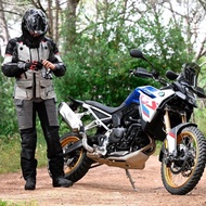 LS2 APOLLO MJ130 CE Certified Motorcycle Riding Jacket, Men's Protective Motorbike Gear with Abrasio