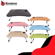 Folding Study Table Portable Table Plain Laptop Table 60x40cm