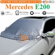 Mercedes Benz E200 car rearview mirror sunshade with high quality umbrella fabric - OTOALO