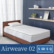 【Airweave】Airweave 02 [1-273011-1] Mattress Pad, Mattress High Resilience, 7cm Thickness, Washable Mattress