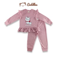 Cuddles Toddler Girl Pyjamas Long Sleeves PGW042