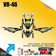DECAL STICKER YAMAHA MIO SMILE VR 46