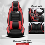 Fashion, (Full Set) Seat Cover - Motor Saga X70 ERTIGA Exora Lriz PERDANA Persona Preve Car Leather 