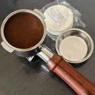 有底無壓咖啡機手柄及濾紙 51mm