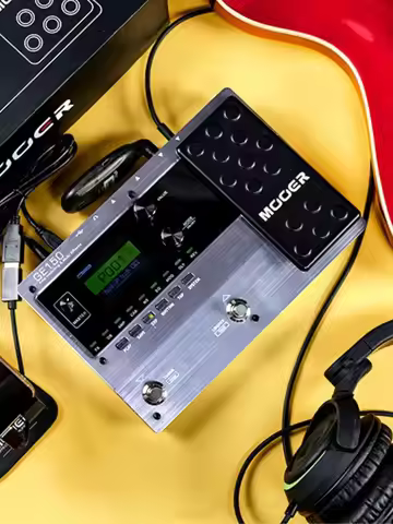 MOOER GE150 Electric Guitar Amp Modelling Multi Effects Pedal Portable Multi Effects Processor with 