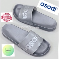 Ready stock asadi slippers lelaki slippers silver, 5/10,0733042