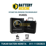 Installation Available NS40 NS40ZL 36B20L Start Hi-Power Maintenance Free Car Battery Bateri Kereta 