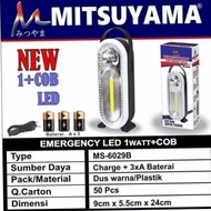 1 WATT LED EMERGENCY LAMP + 50 WATT COB (MS-6029B)