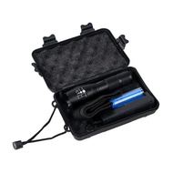 Senter Lampu Darurat LED 8000 Lumens Lamp Cahaya Putih Super Terang Set Pouch Case Charger Batrai