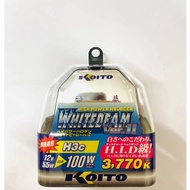H3c KOITO H.I.D 12V.55W 3,770K JAPAN WHITEBEAM (HIGH POWER HALOGEN)
