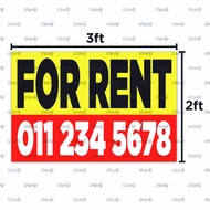 Banner Bunting For Sale For Rent Rumah DiSewa Rumah Dijual