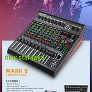 mixer audio hardwell Mark 8. mixer 8ch.