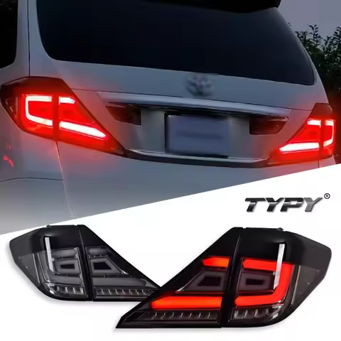 TYPY 2007-2013 for Toyota Alphard Tail Light Assembly Compatible LED Running Lights Conversion Kit w