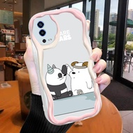 Duang OPPO A53S A33 A53 2020 A11S A54 2021 A55 A58 A1X 5G A92 A72 A52 A78 Phone Case Pattern We Bare Bears Soft Protective Cover