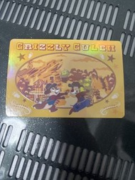 香港迪士尼樂園大扇子+卡 disney chip n dale