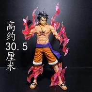 One Piece GK Second Gear Sakura Luffy Full Form Anime One Piece Figure Peripheral Toy Model Ornaments